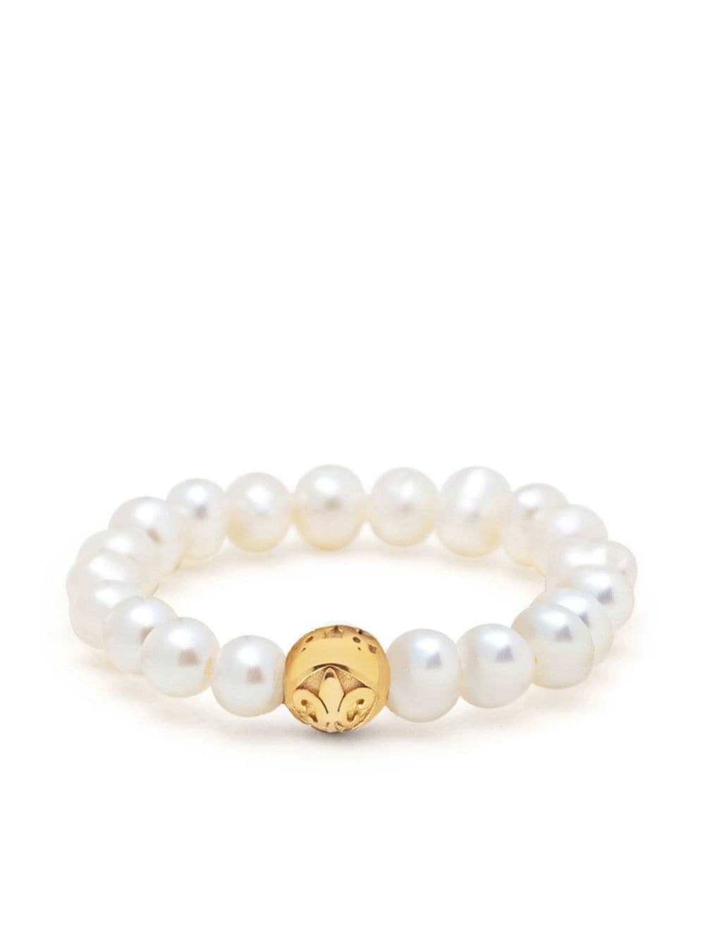 Nialaya Jewelry pearl beaded ring - Gold von Nialaya Jewelry