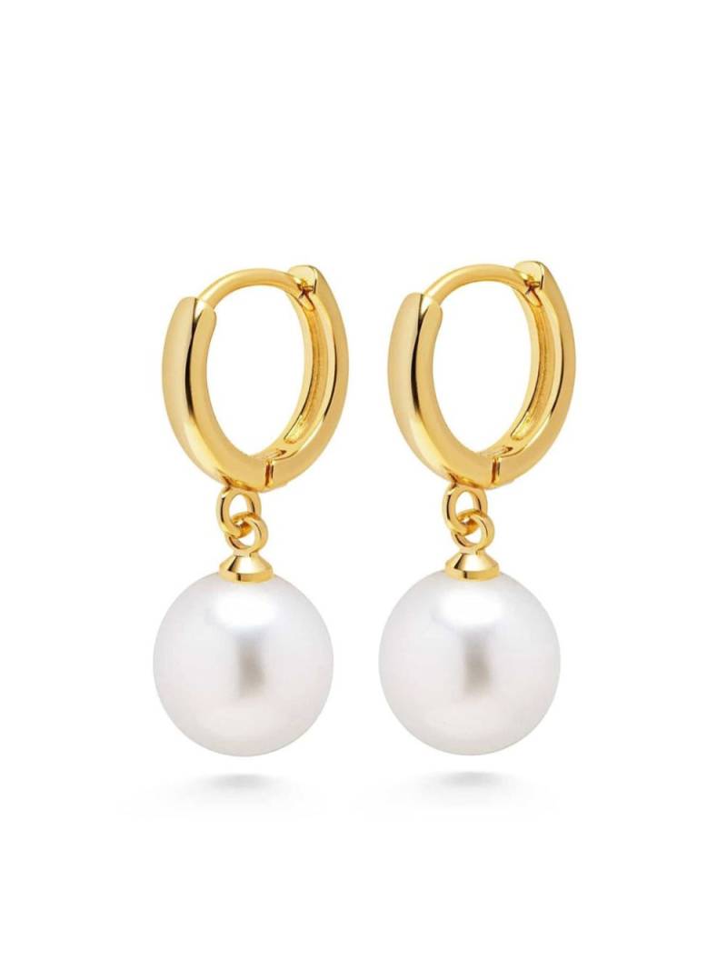 Nialaya Jewelry pearl drop earrings - Gold von Nialaya Jewelry