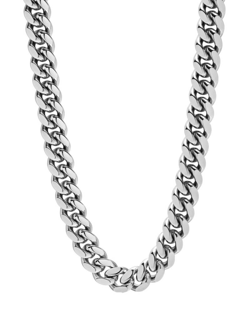 Nialaya Jewelry rolo-chain stainless steel necklace - Silver von Nialaya Jewelry