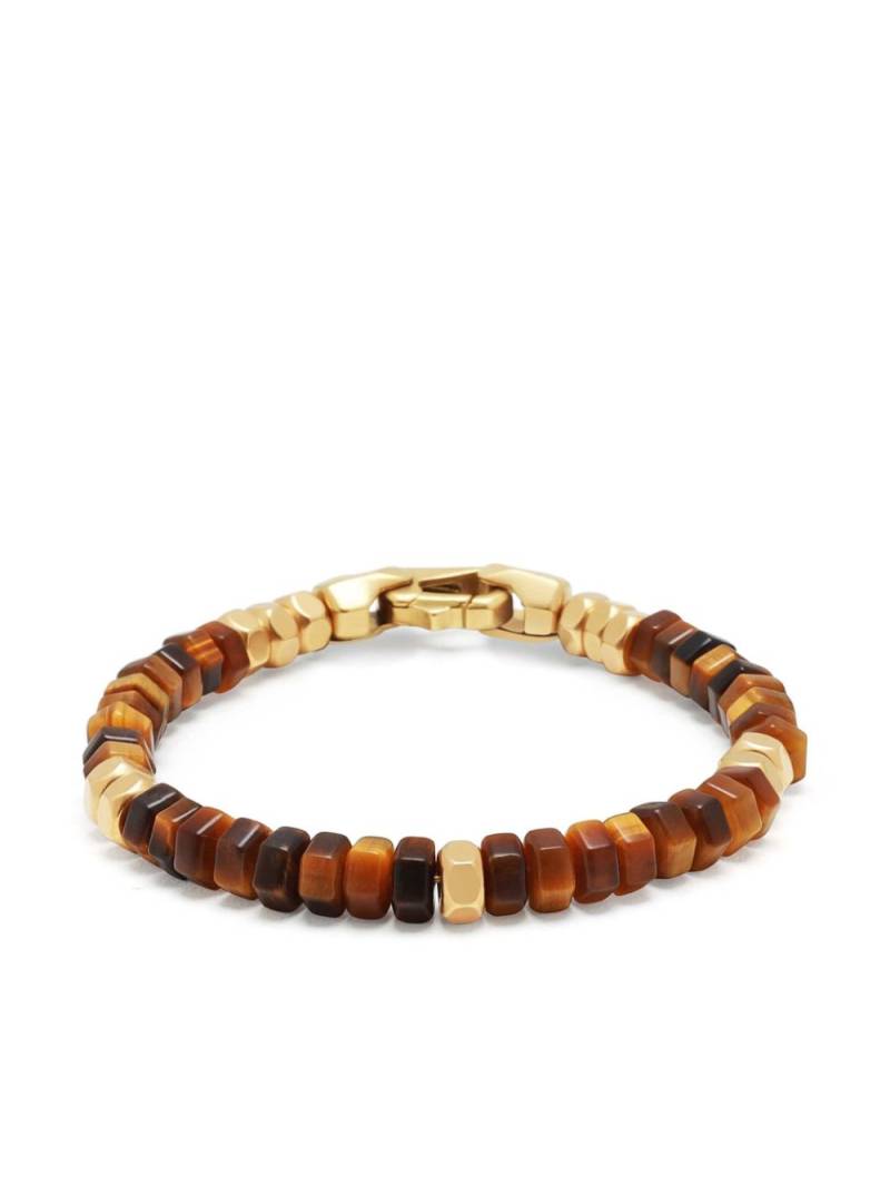 Nialaya Jewelry tiger eye bracelet - Brown von Nialaya Jewelry