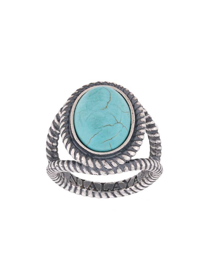 Nialaya Jewelry turquoise ring - Silver von Nialaya Jewelry