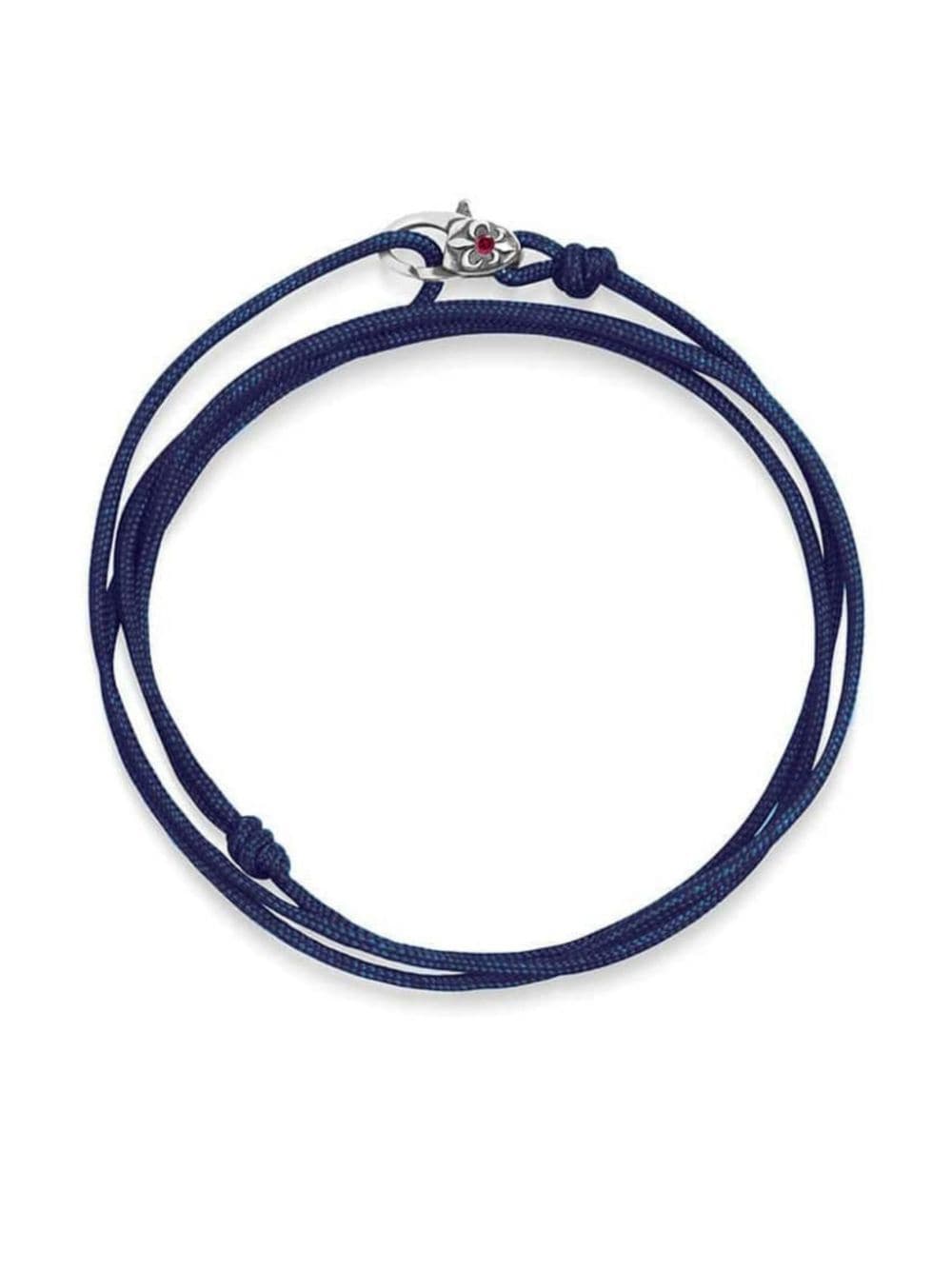 Nialaya Jewelry wraparound string bracelet - Blue von Nialaya Jewelry