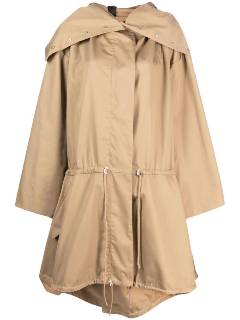 Niccolò Pasqualetti Sonno hooded parka jacket - Neutrals von Niccolò Pasqualetti