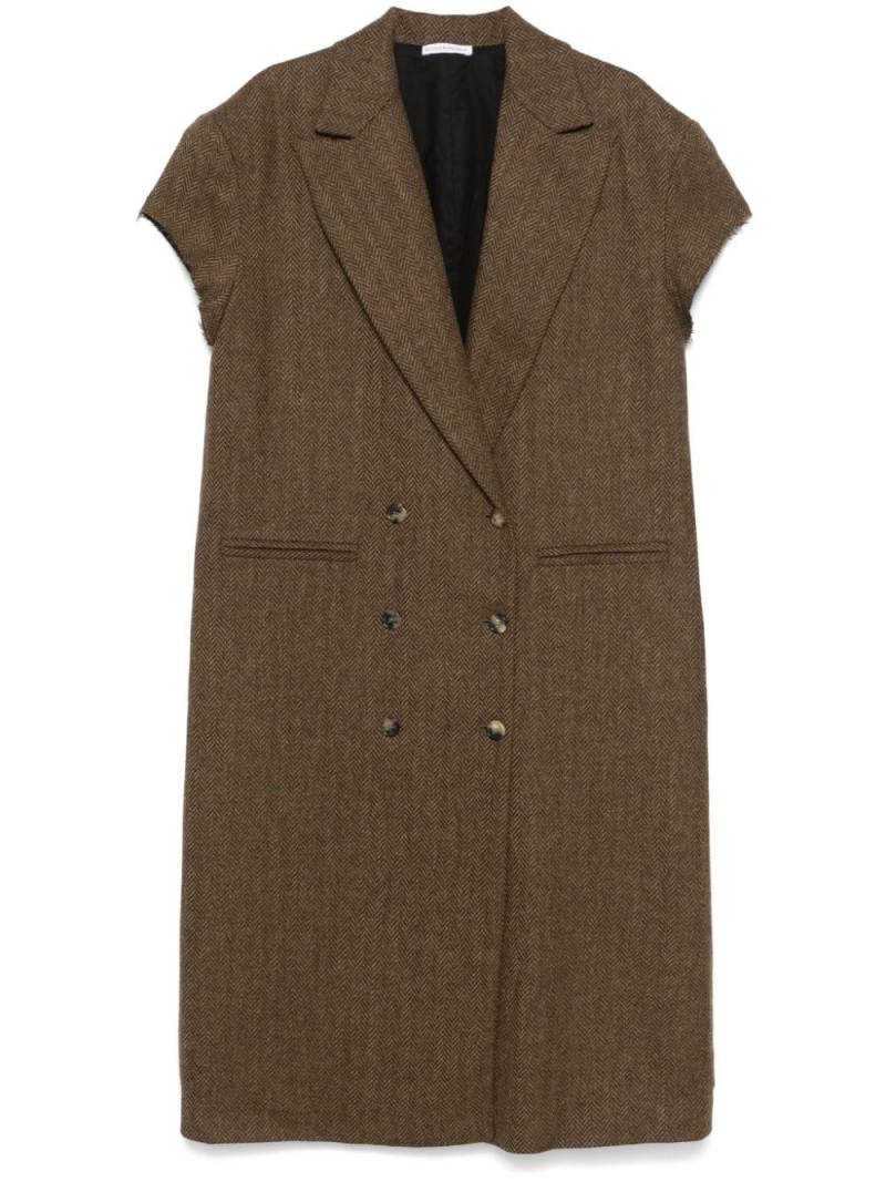 Niccolò Pasqualetti Taglio coat - Brown von Niccolò Pasqualetti