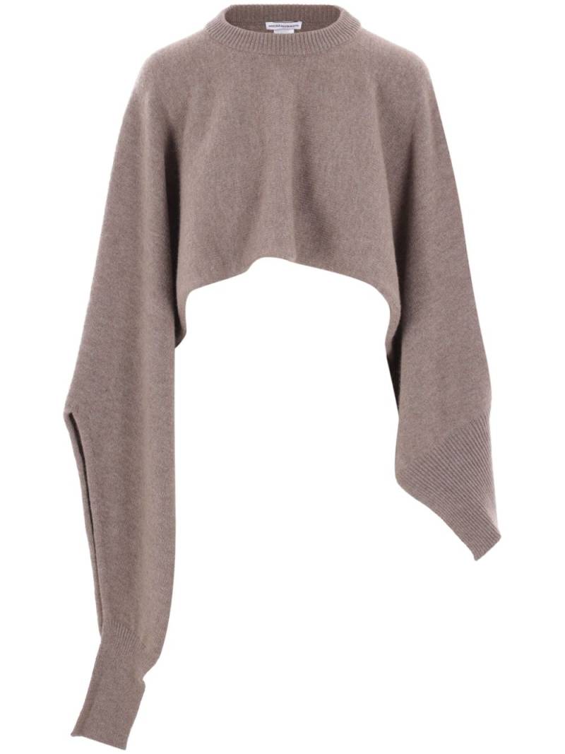 Niccolò Pasqualetti draped sweater - Neutrals von Niccolò Pasqualetti