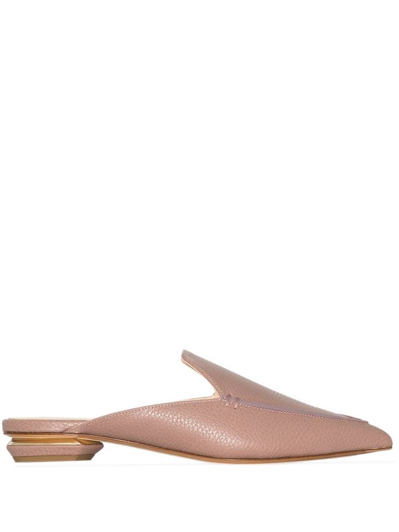 Nicholas Kirkwood BEYA flat mules 18mm - Pink von Nicholas Kirkwood