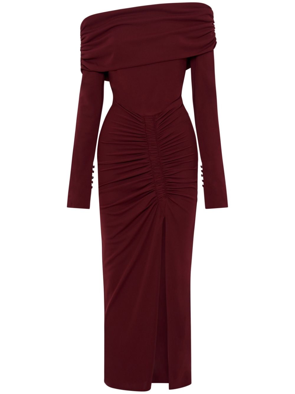 Nicholas Ascha long-sleeve dress - Red von Nicholas