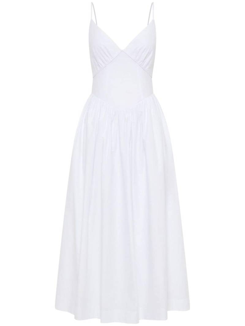 Nicholas Becker cotton dress - White von Nicholas