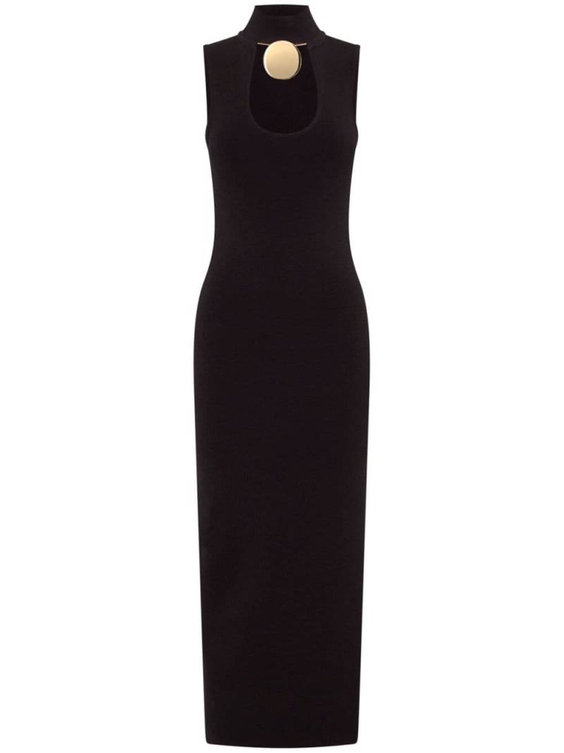 Nicholas Ella cut-out midi dress - Black von Nicholas