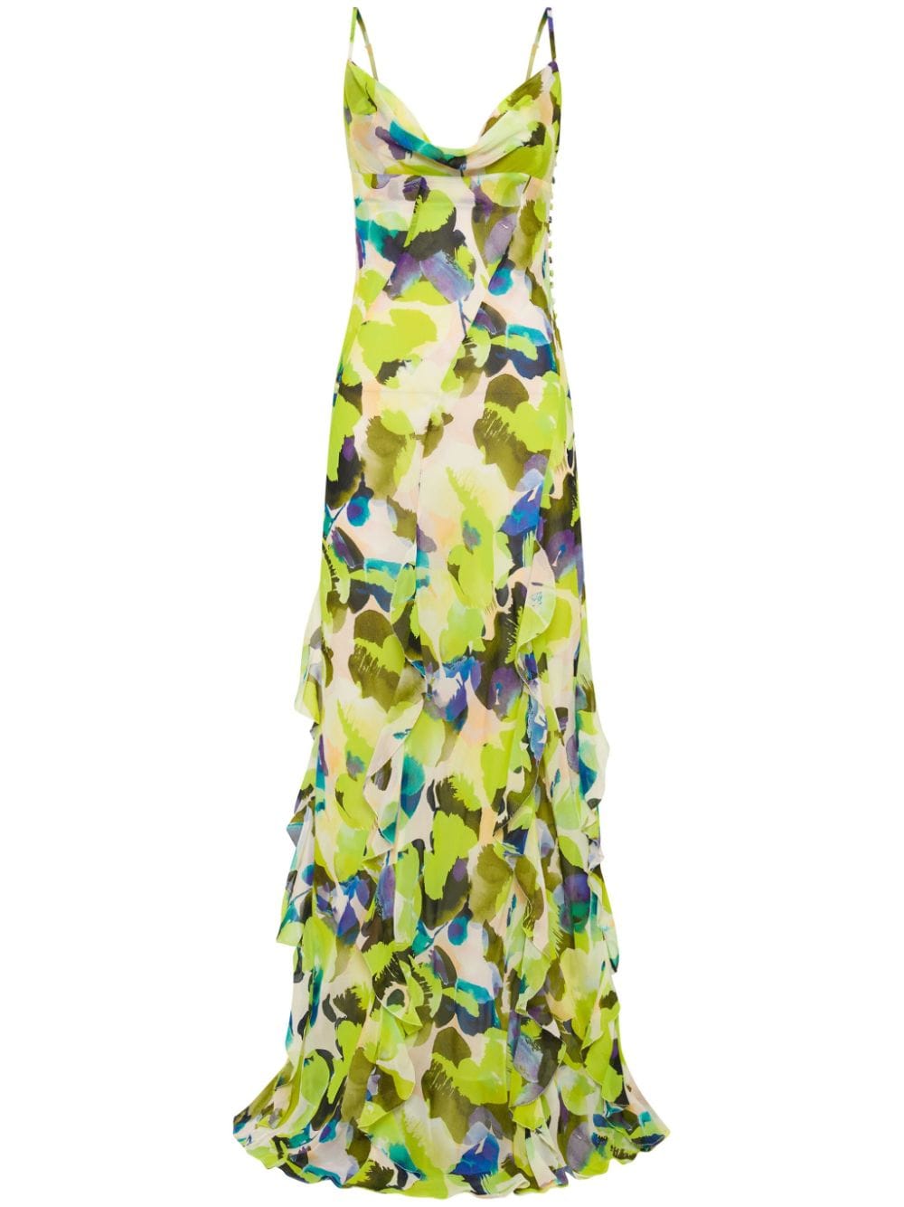 Nicholas Kamila silk dress - Green von Nicholas