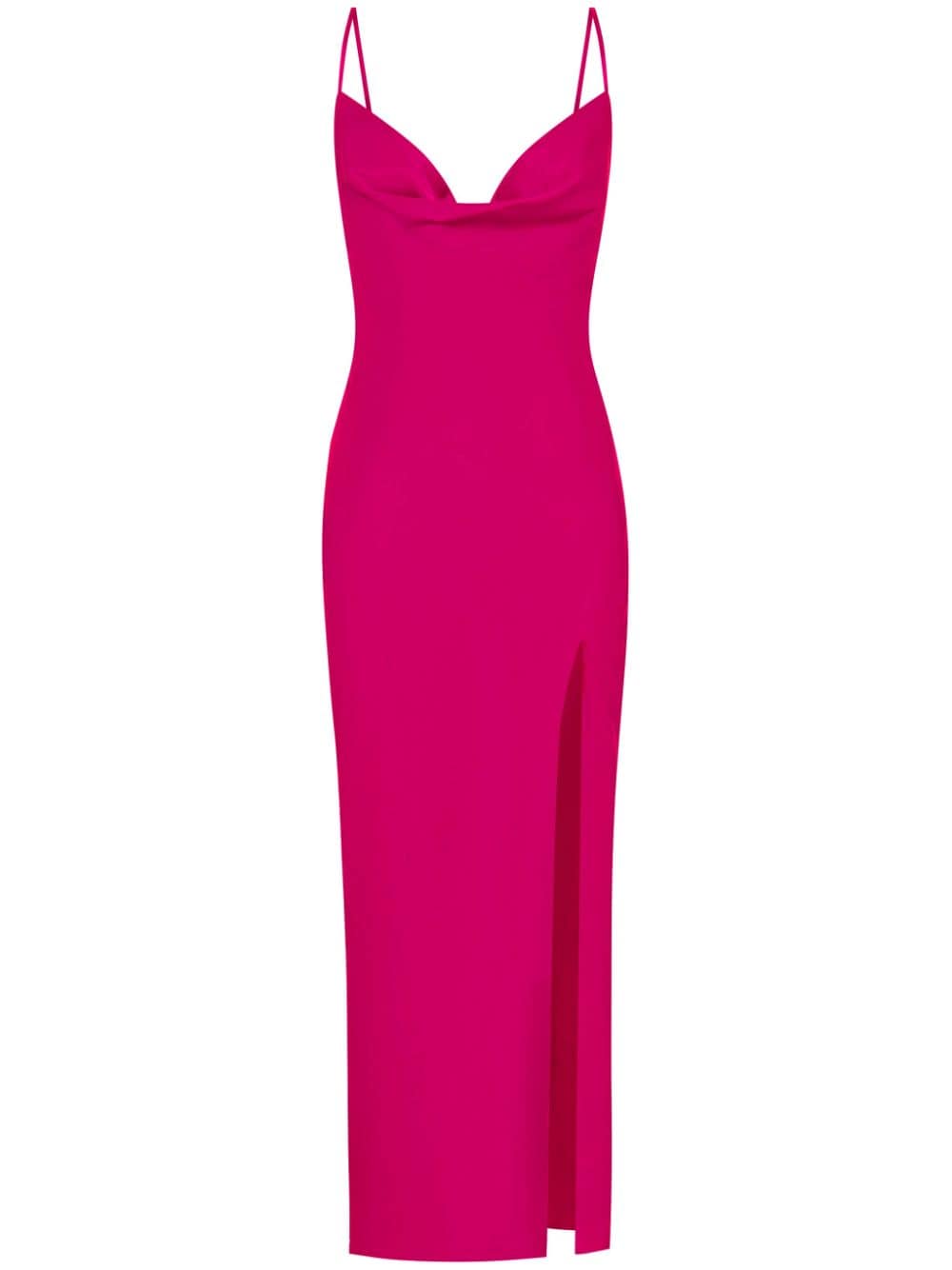 Nicholas Lennon satin dress - Pink von Nicholas