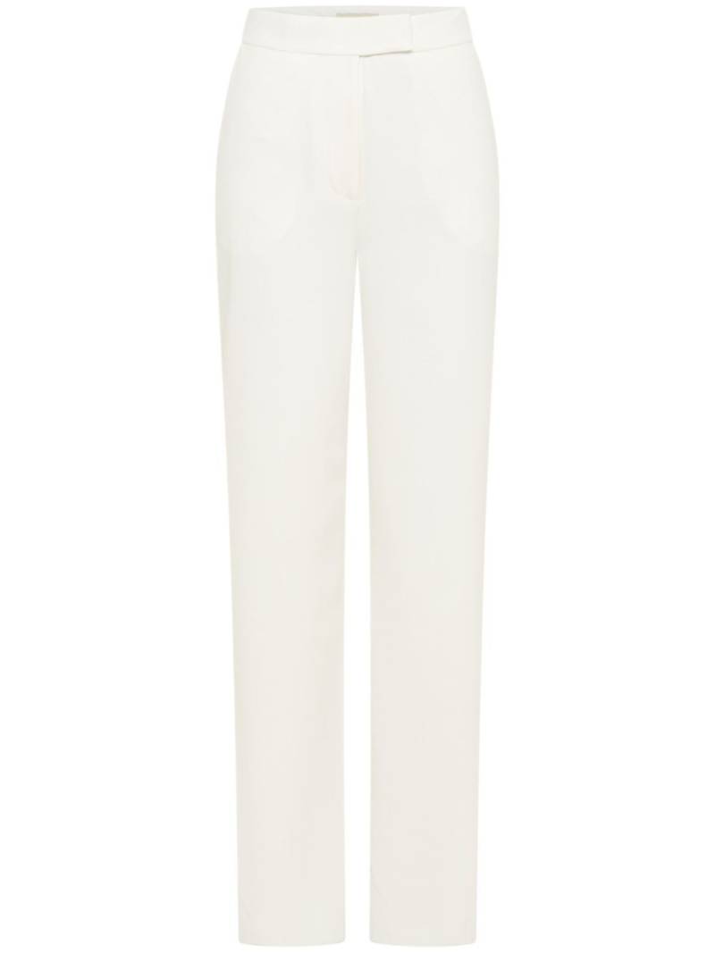 Nicholas Rena straight leg trousers - White von Nicholas