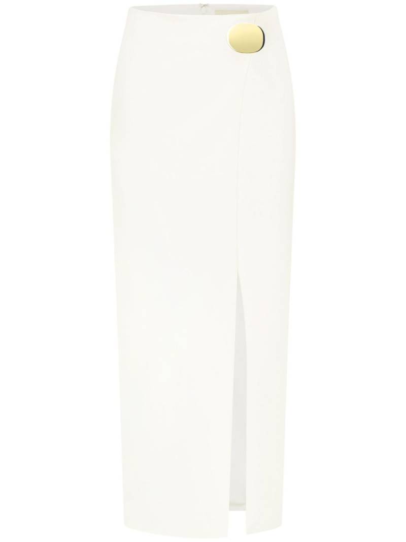 Nicholas Tiana belted wrap skirt - White von Nicholas