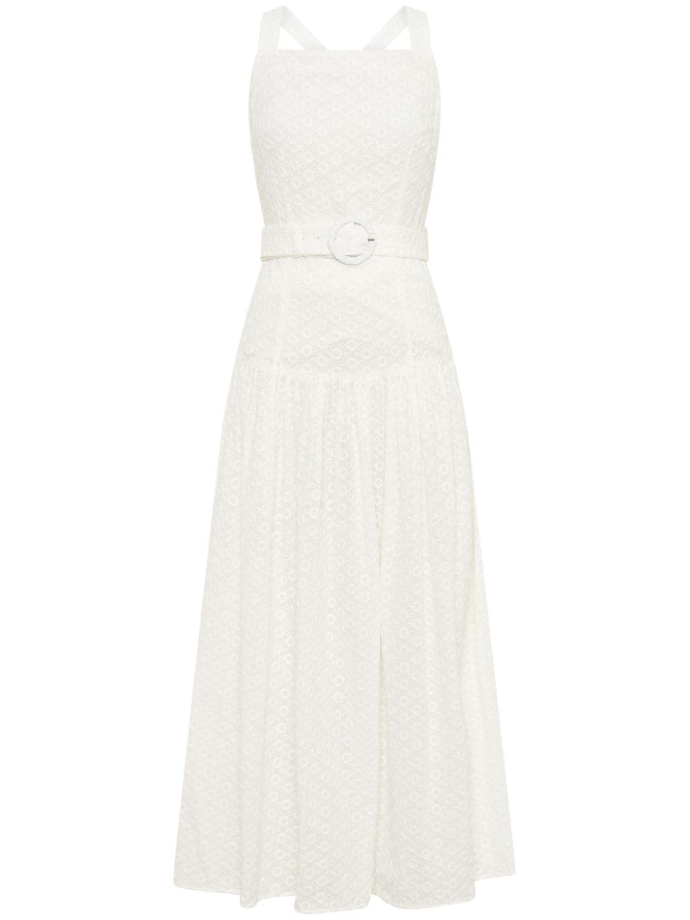 Nicholas Yasmine lace dress - White von Nicholas