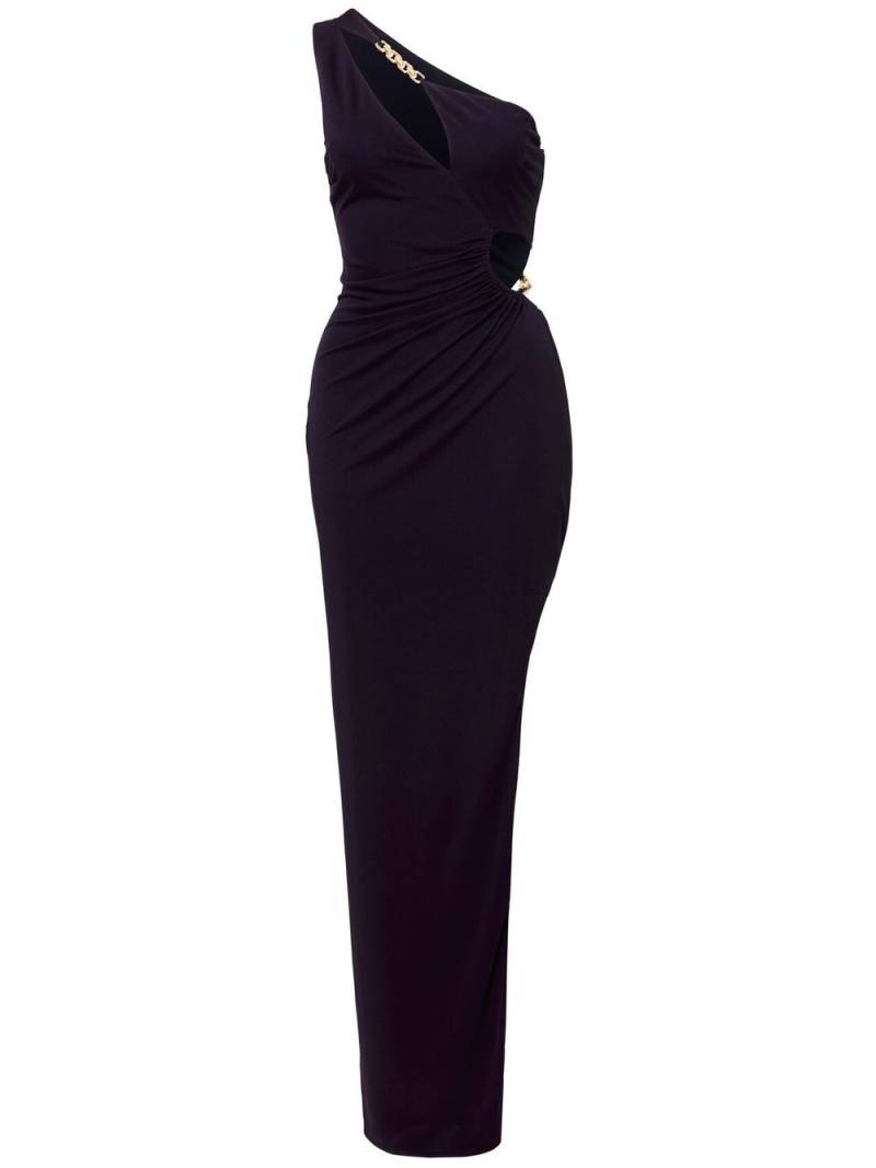 Nicholas one-shoulder Defano maxi dress - Black von Nicholas