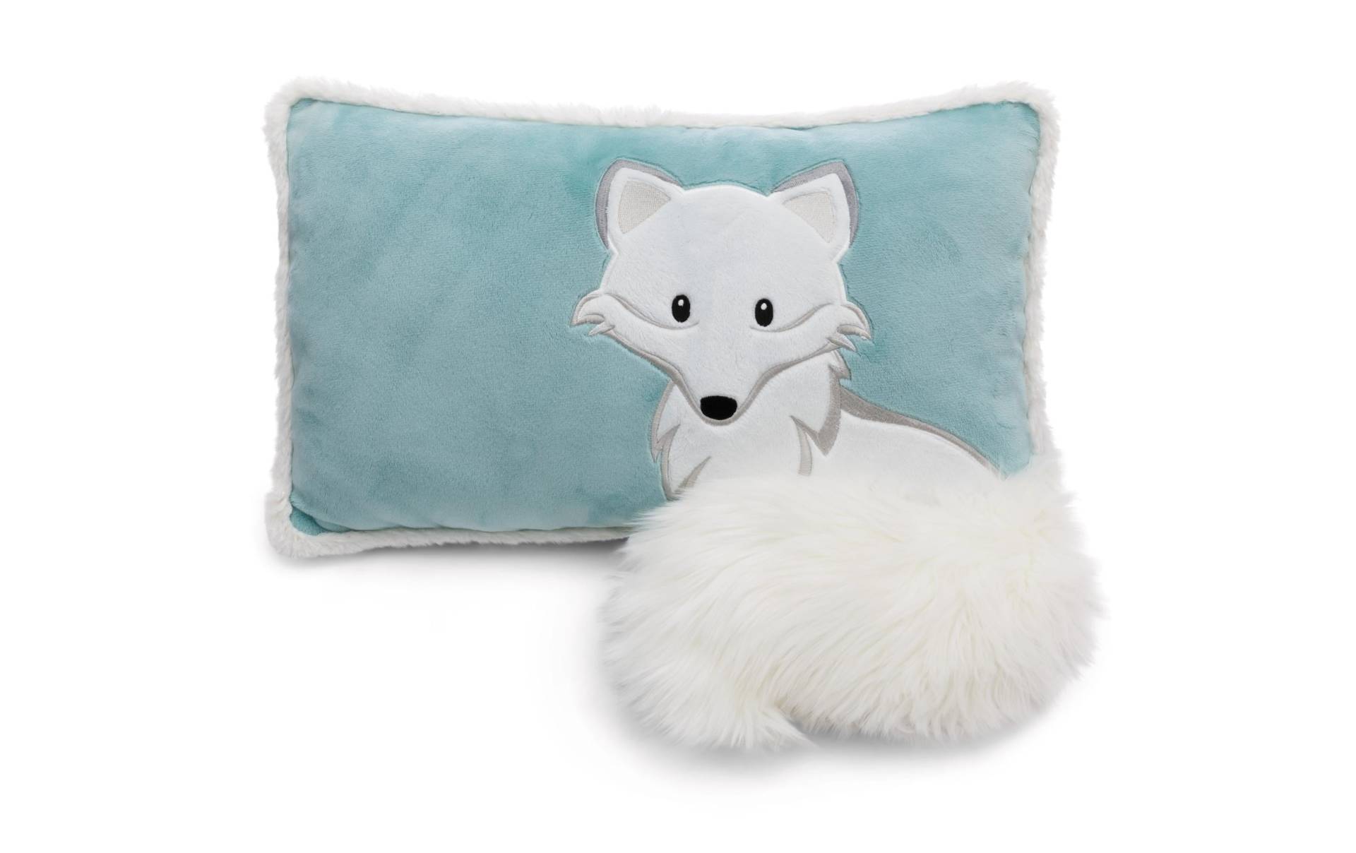 Nici Dekokissen »Dreamy Winter Polarfuchs Vanja 43 x 25 cm«