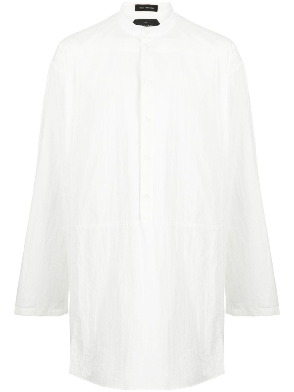 Nicolas Andreas Taralis long-sleeve cotton shirt - White von Nicolas Andreas Taralis