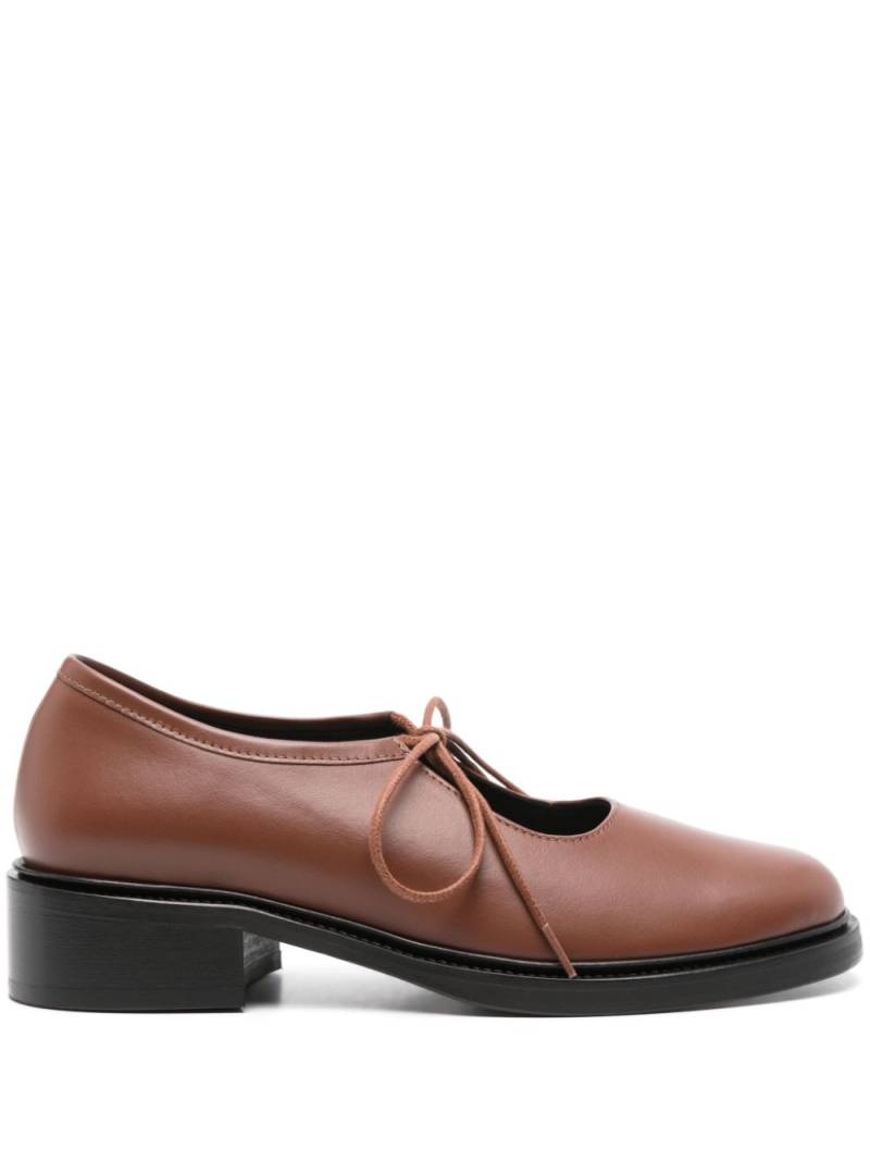 Nicole Saldaña Fabiana loafers - Brown von Nicole Saldaña