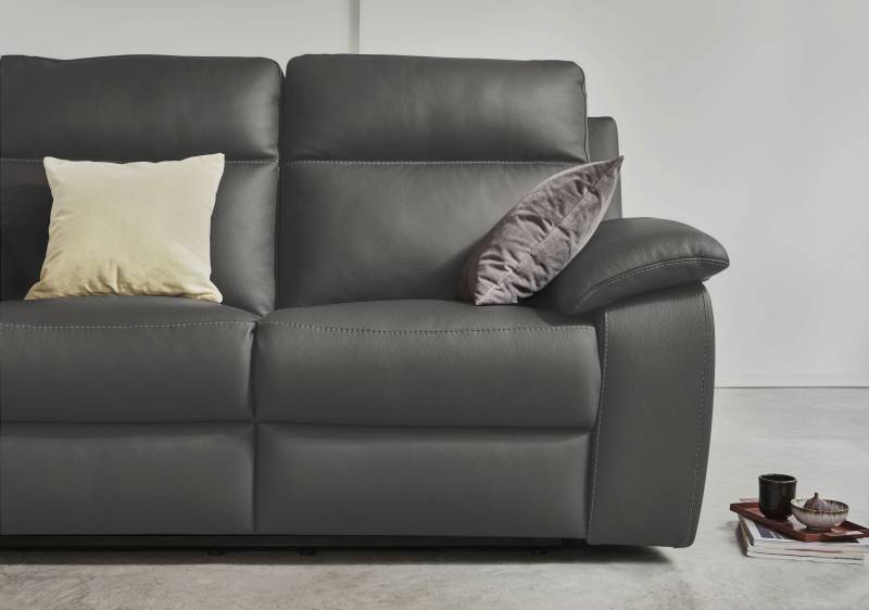 Nicoletti Home 3-Sitzer, Breite 203 cm, wahlweise mit oder ohne elektrische Relaxfunktion von Nicoletti Home