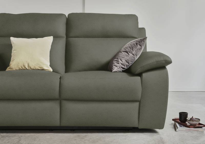 Nicoletti Home 3-Sitzer, Breite 203 cm, wahlweise mit oder ohne elektrische Relaxfunktion von Nicoletti Home