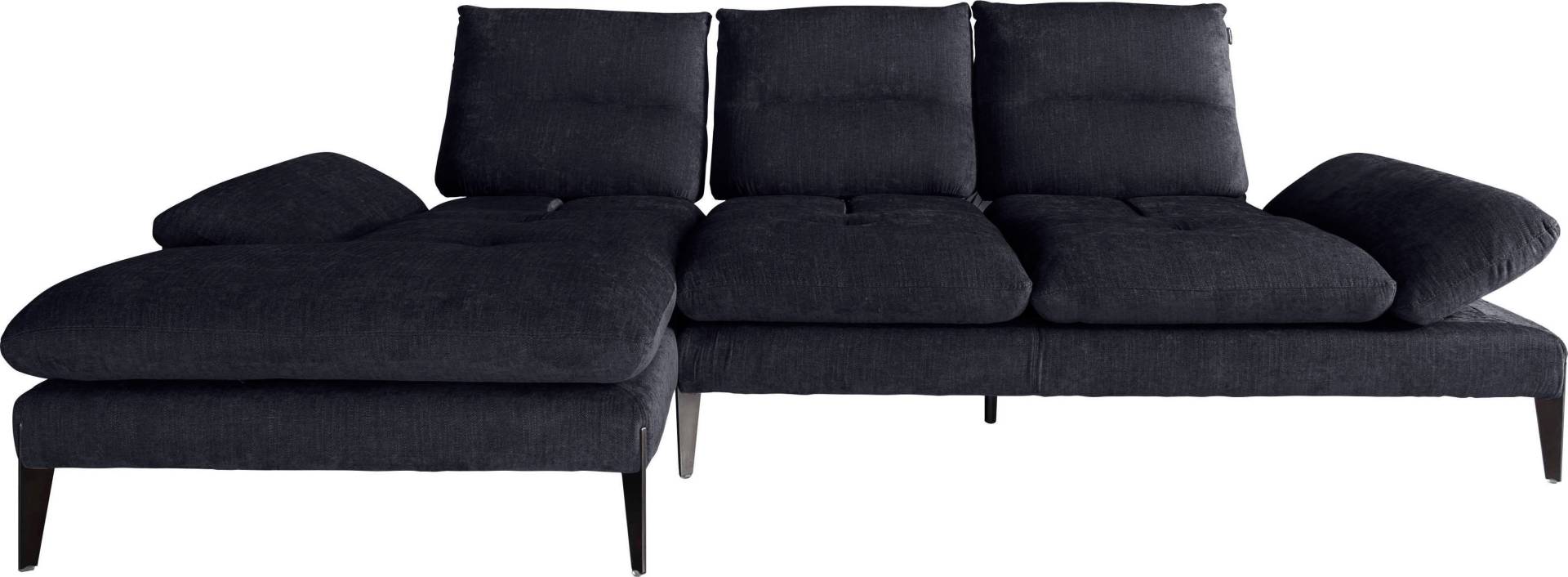 Nicoletti Home Ecksofa »Monnalisa«, Breite 287 cm, mit Sitztiefeverstellung und verstellbarer Armlehne von Nicoletti Home