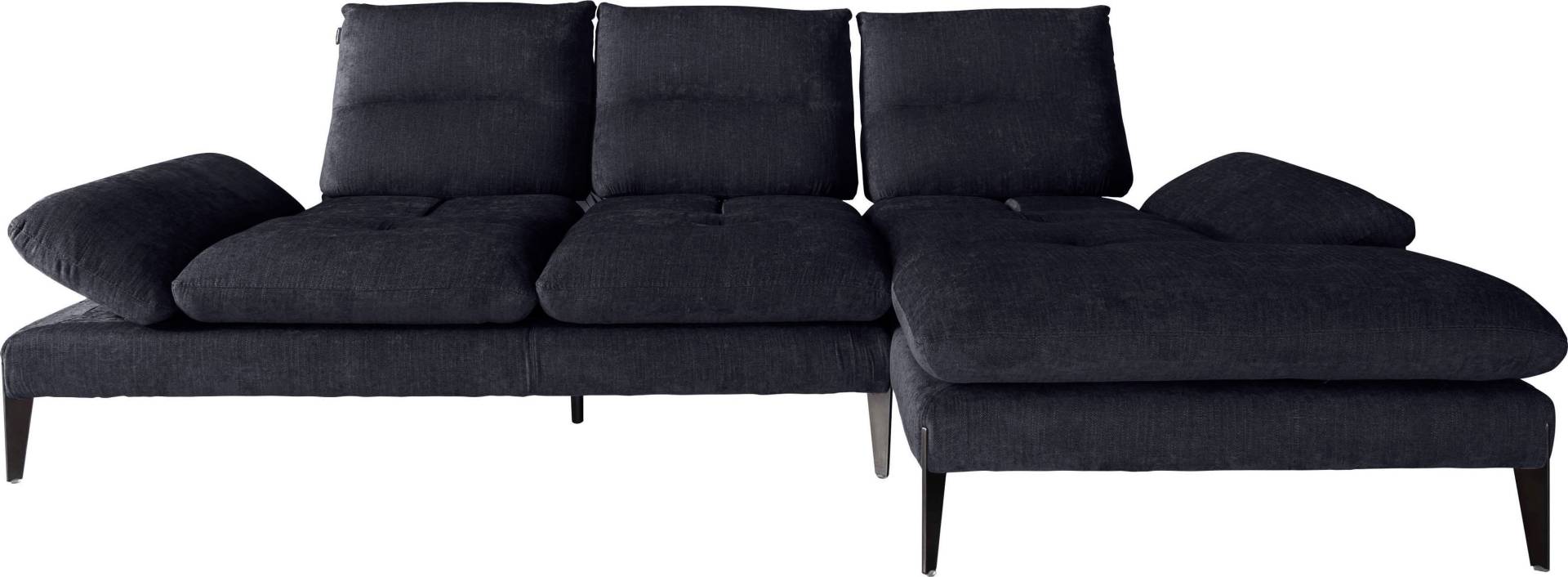 Nicoletti Home Ecksofa »Monnalisa«, Breite 287 cm, mit Sitztiefeverstellung und verstellbarer Armlehne von Nicoletti Home