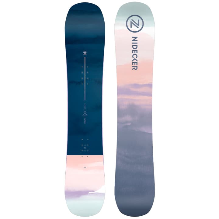 Nidecker Ora inkl. Flow Juno (M) All Mountain Snowboard inkl. Bindung dunkelblau von Nidecker