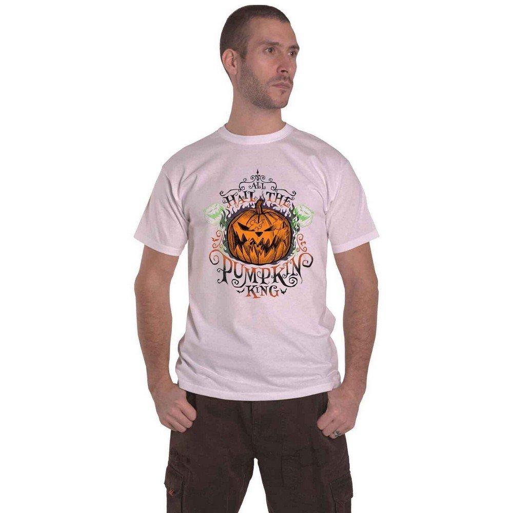 Nightmare Before Christmas - All Hail the Pumpkin King TShirt, für Damen, Weiss, Größe L von Nightmare Before Christmas