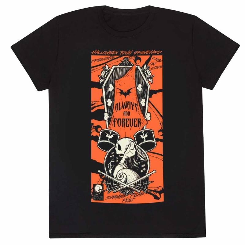 Nightmare Before Christmas - Always and Forever TShirt, für Herren, Schwarz, Größe S von Nightmare Before Christmas