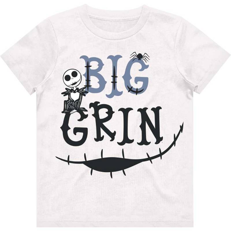 Big Tshirt Jungen Weiss 104 von Nightmare Before Christmas