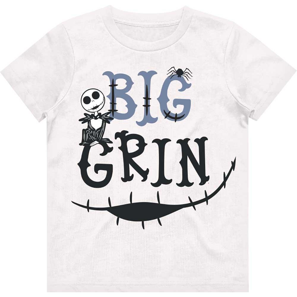 Nightmare Before Christmas - Big TShirt, 116, Weiss von Nightmare Before Christmas