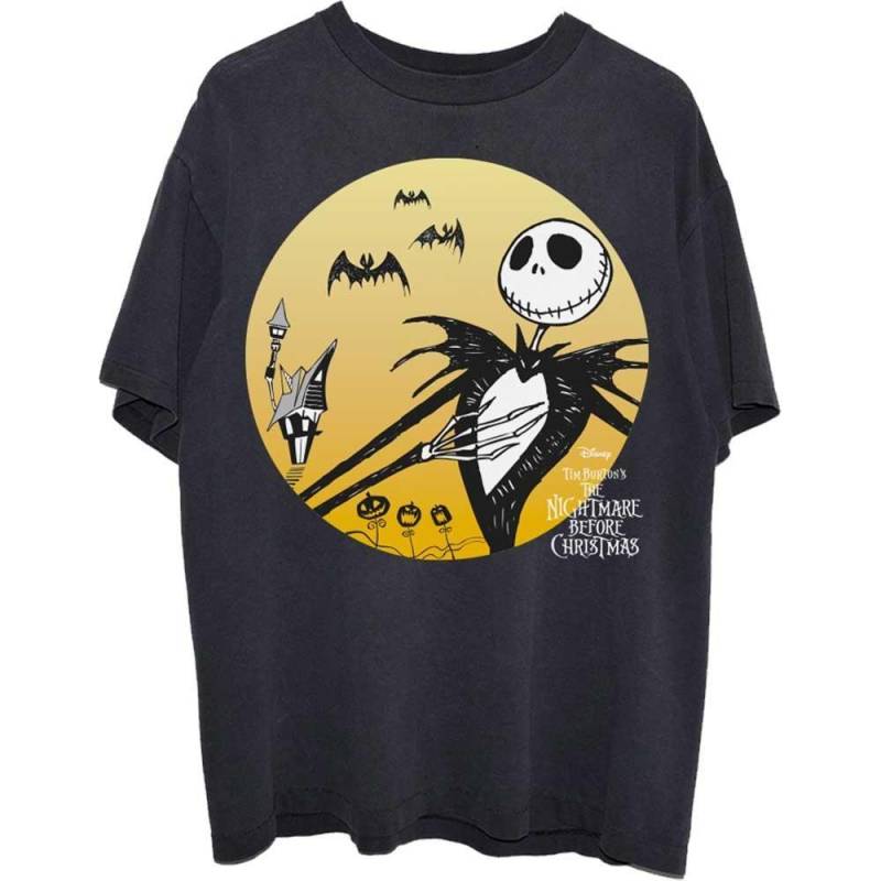 Nightmare Before Christmas - Jack TShirt, für Damen, Schwarz, Größe L von Nightmare Before Christmas