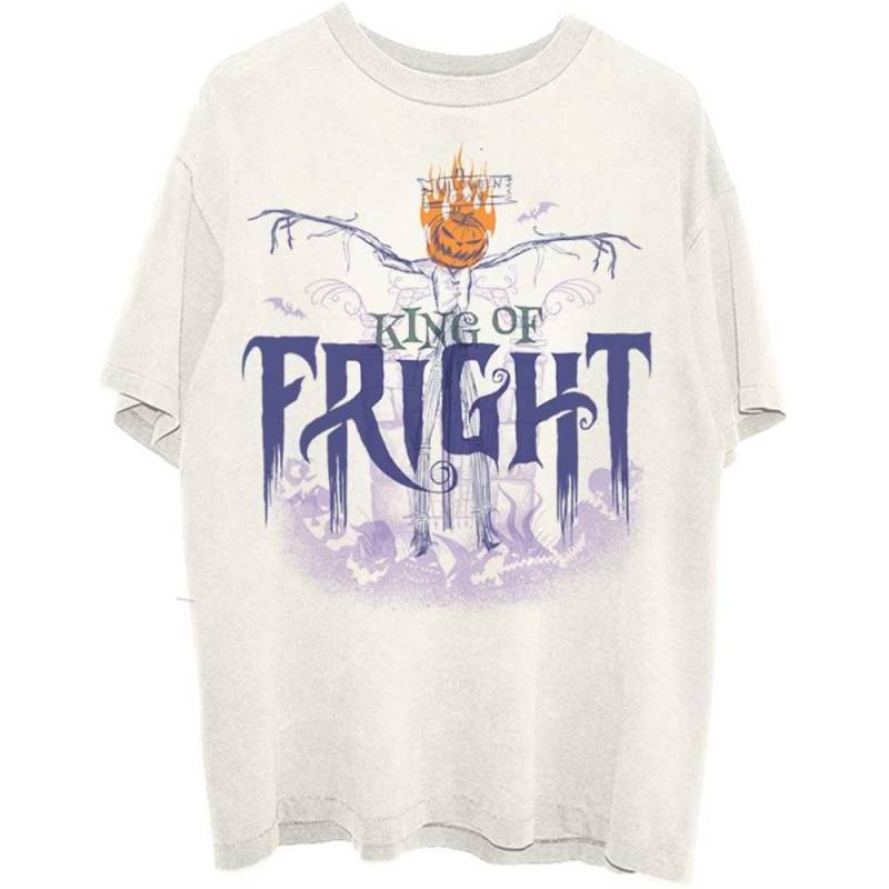 Nightmare Before Christmas - King of Fright TShirt, für Damen, Beige, Größe S von Nightmare Before Christmas