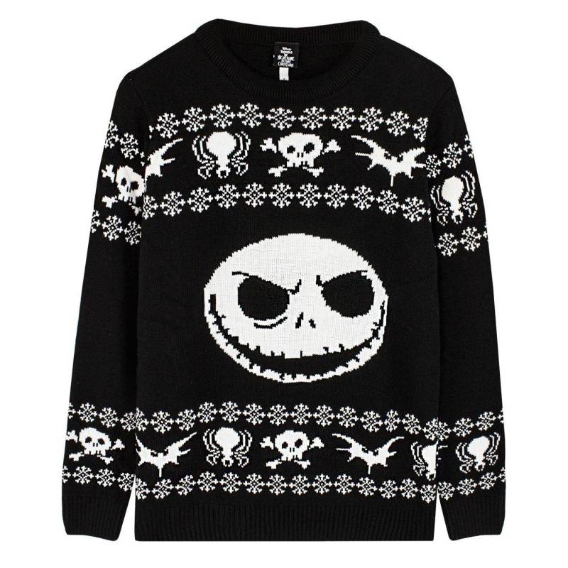 Pullover Herren Schwarz XL von Nightmare Before Christmas