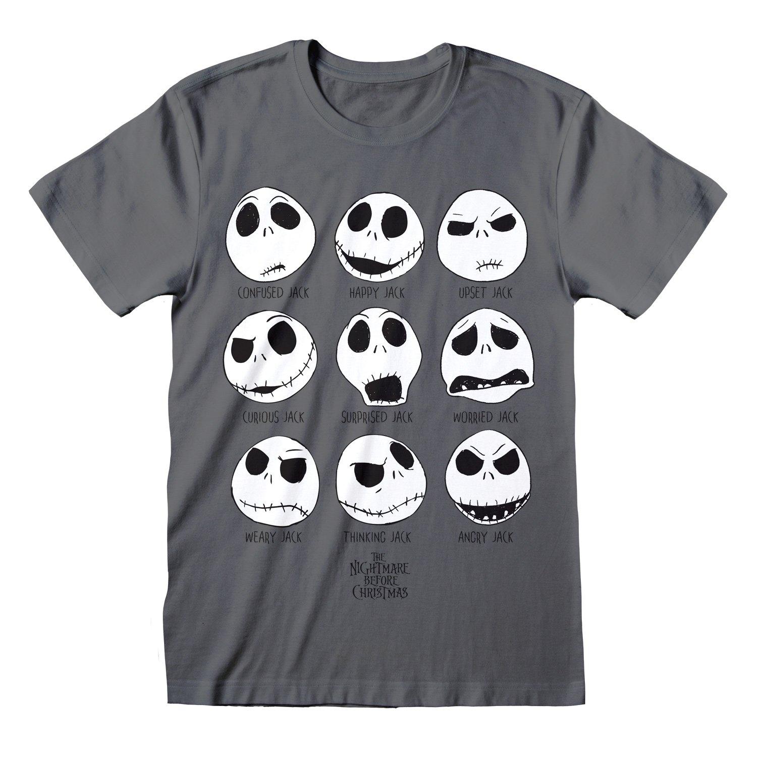 Tshirt Damen Grau L von Nightmare Before Christmas