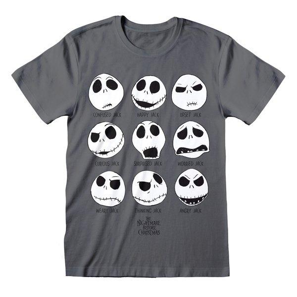 Tshirt Damen Grau S von Nightmare Before Christmas