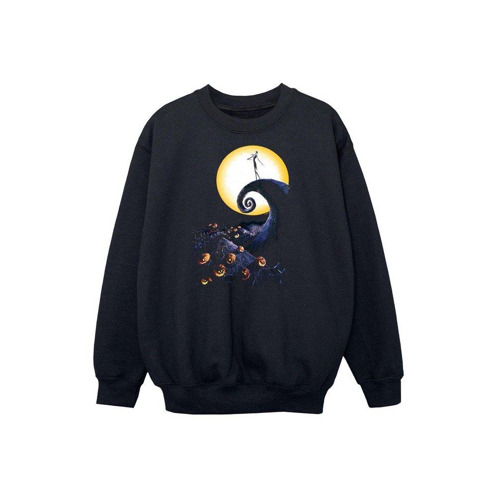 Nightmare Before Christmas - Sweatshirt, 116, Schwarz von Nightmare Before Christmas