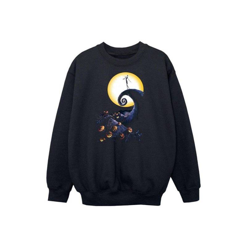 Nightmare Before Christmas - Sweatshirt, 128, Schwarz von Nightmare Before Christmas