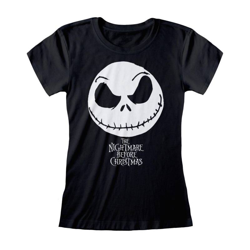 Nightmare Before Christmas - T-Shirt, für Damen, Schwarz, Größe L von Nightmare Before Christmas