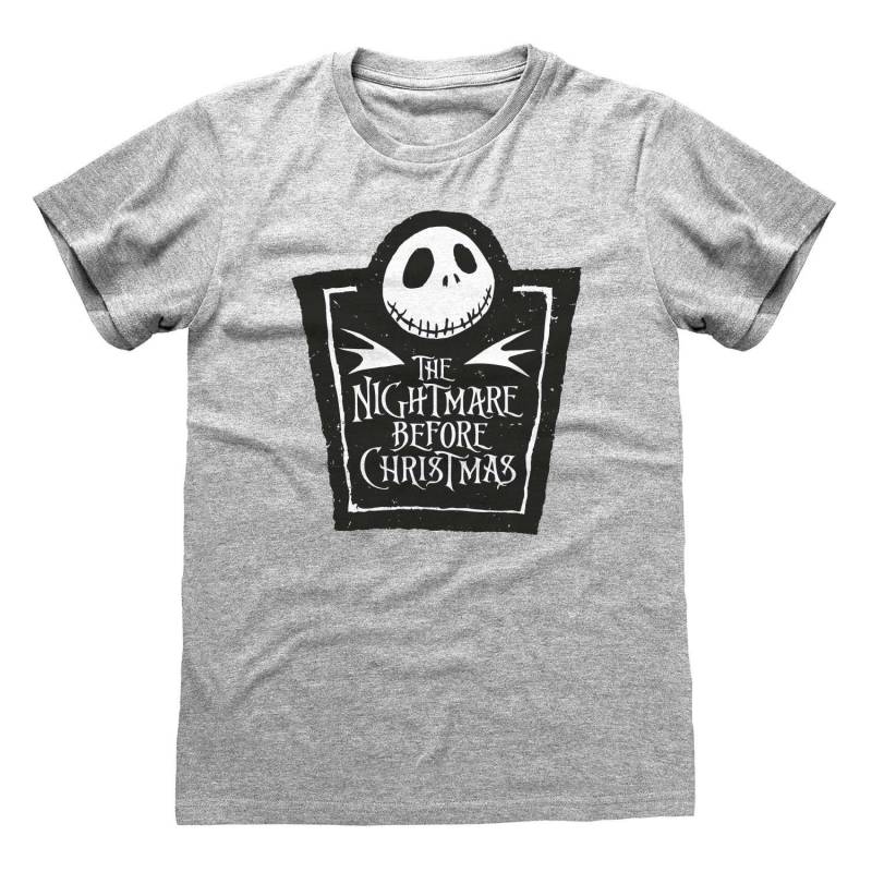 Nightmare Before Christmas - TShirt, für Damen, Grau, Größe M von Nightmare Before Christmas