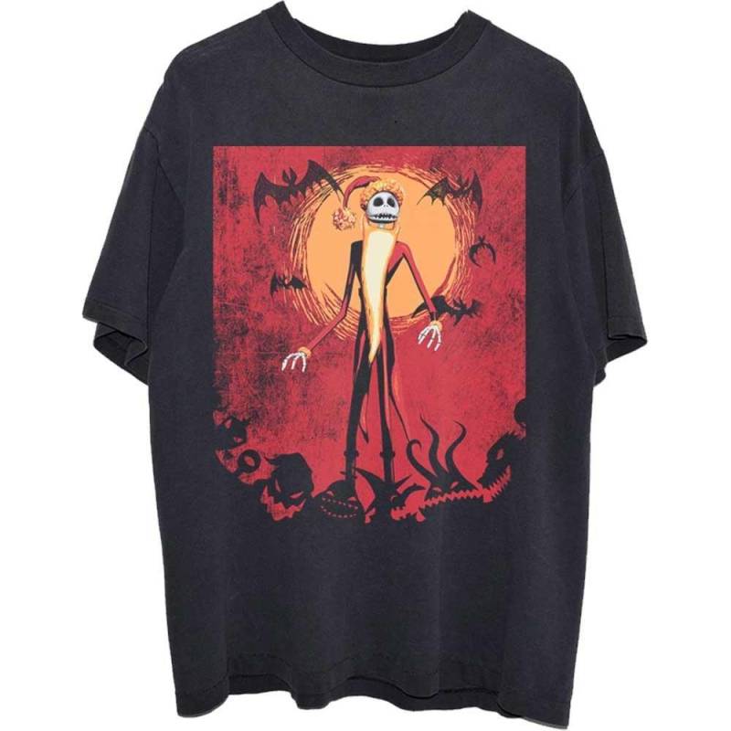 Nightmare Before Christmas - TShirt, für Damen, Schwarz, Größe L von Nightmare Before Christmas