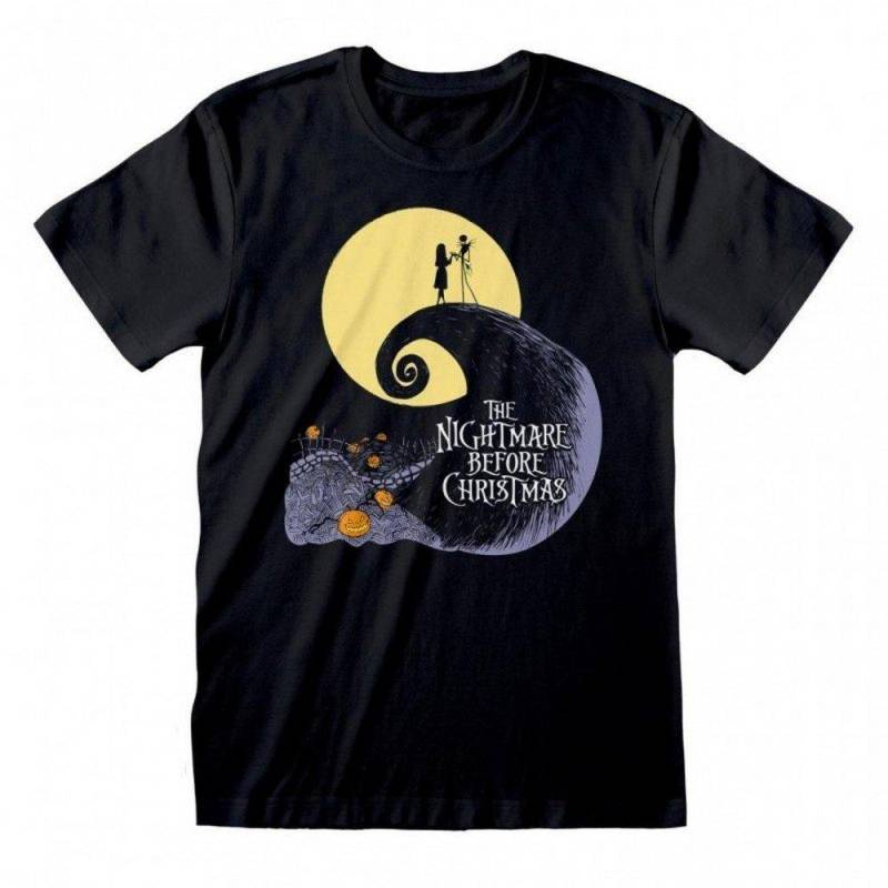 Nightmare Before Christmas - TShirt, für Damen, Schwarz, Größe L von Nightmare Before Christmas