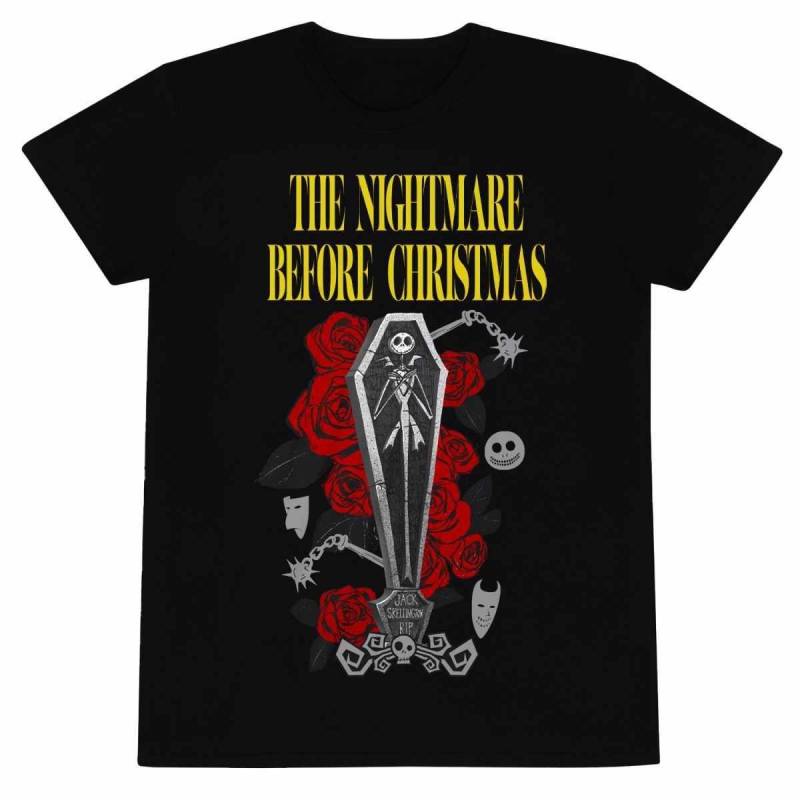 Nightmare Before Christmas - TShirt, für Damen, Schwarz, Größe M von Nightmare Before Christmas