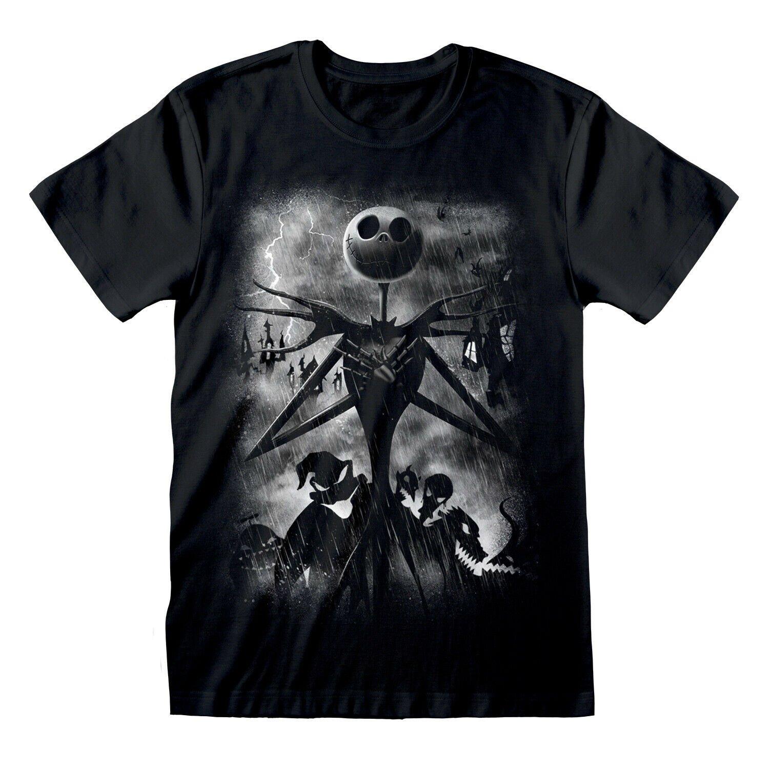 Tshirt Damen Schwarz S von Nightmare Before Christmas