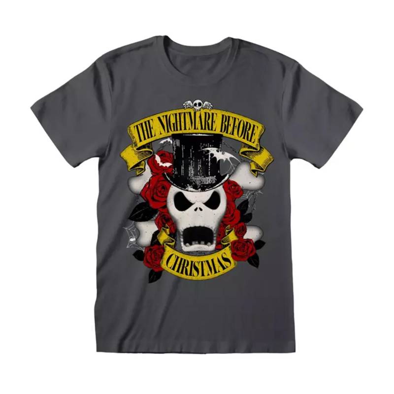 Nightmare Before Christmas - TShirt, für Damen, Taubengrau, Größe L von Nightmare Before Christmas