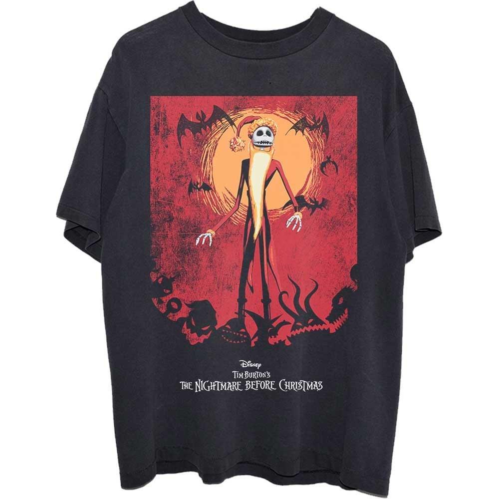 Tshirt Logo Damen Schwarz L von Nightmare Before Christmas