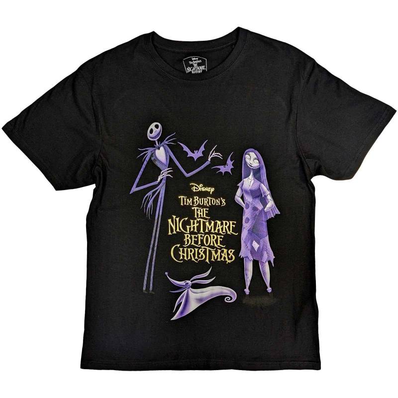 Tshirt Verziert Herren Schwarz M von Nightmare Before Christmas