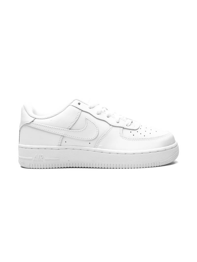 Nike Kids Air Force 1 Low LE "White On White" sneakers von Nike Kids