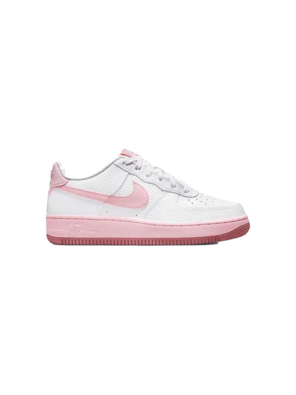 Nike Kids Air Force 1 "White/Pink" sneakers von Nike Kids