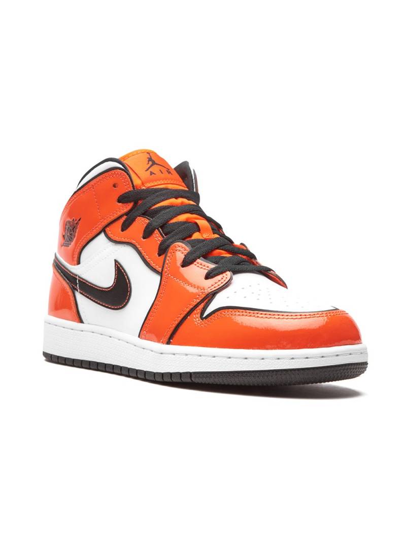 Jordan Kids Air Jordan 1 Mid SE "Turf Orange" sneakers von Jordan Kids